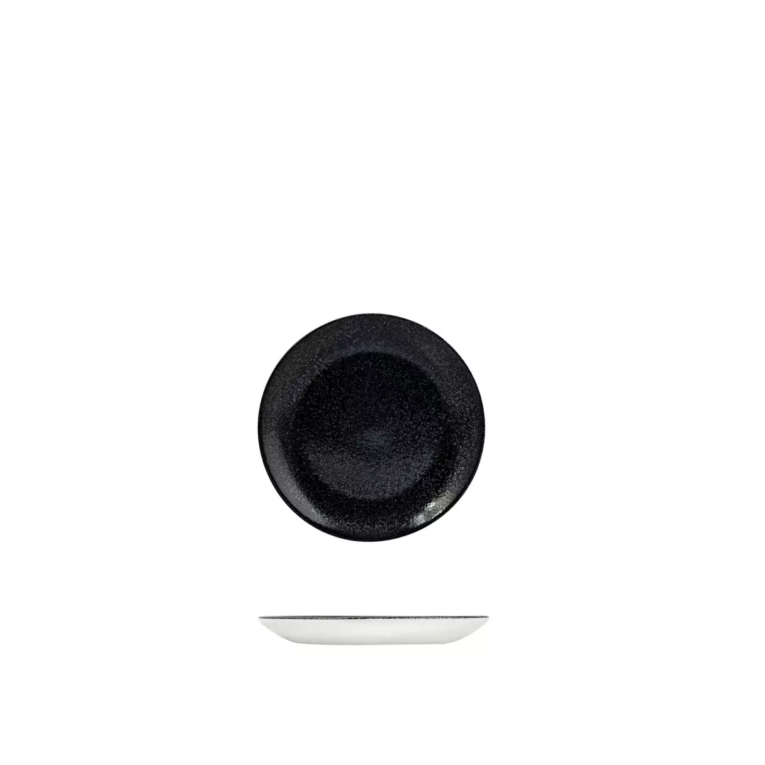 Dudson Round Coupe Plate 165mm Evo Origins Black