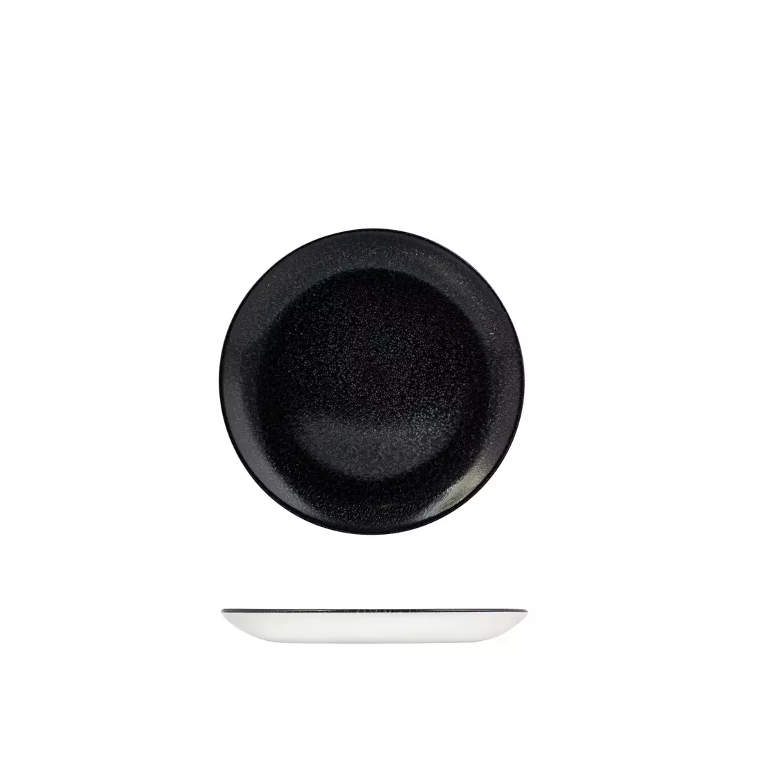 Dudson Round Coupe Plate 217mm Evo Origins Black