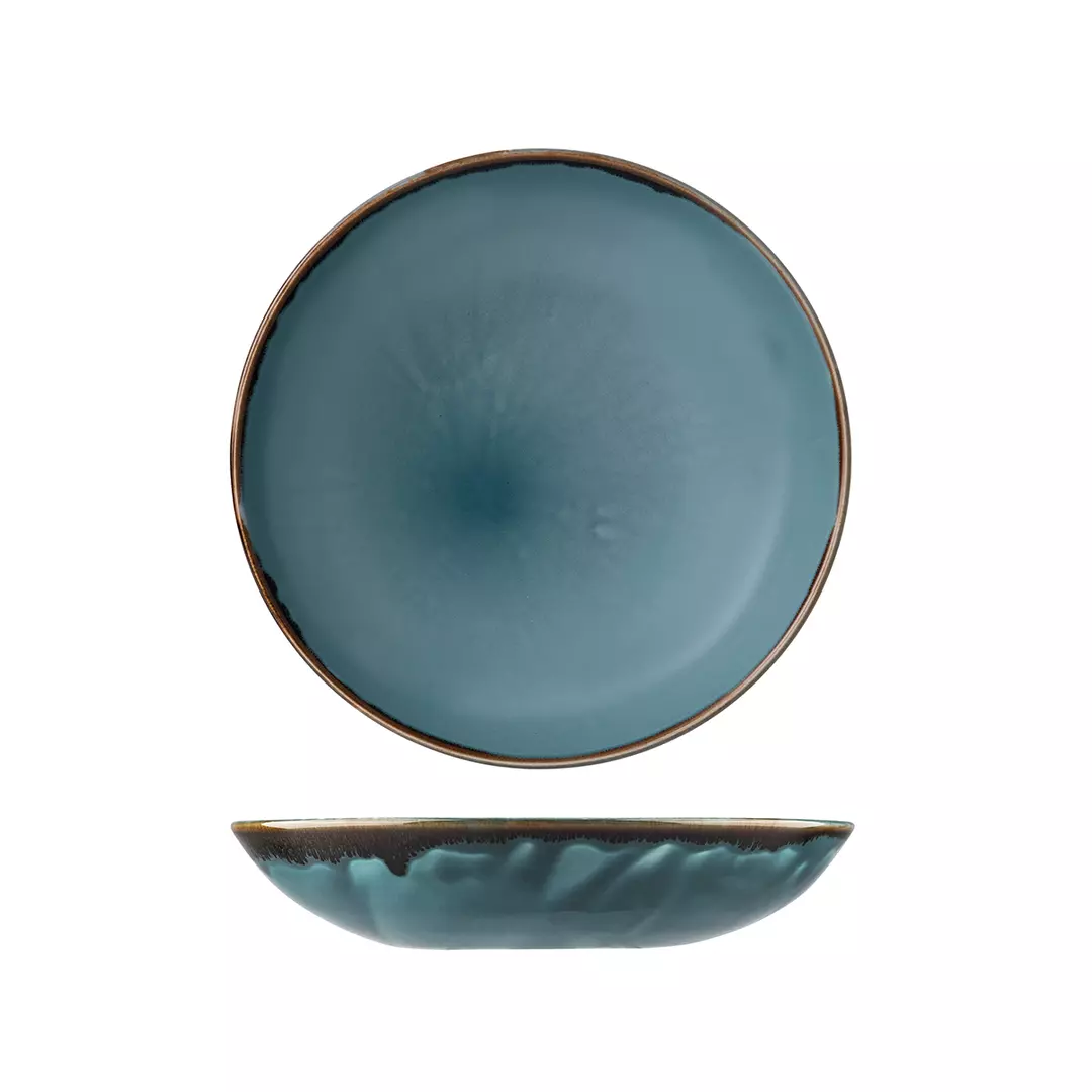 Dudson Round Coupe Bowl 248mm Harvest Blue