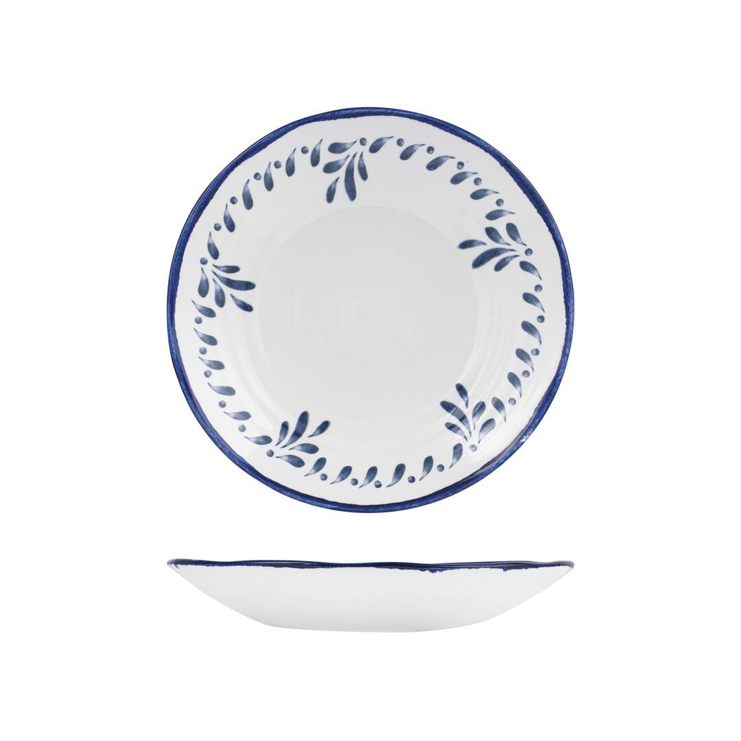 Dudson Mediterranean Blue Round Coupe Bowl 800ml