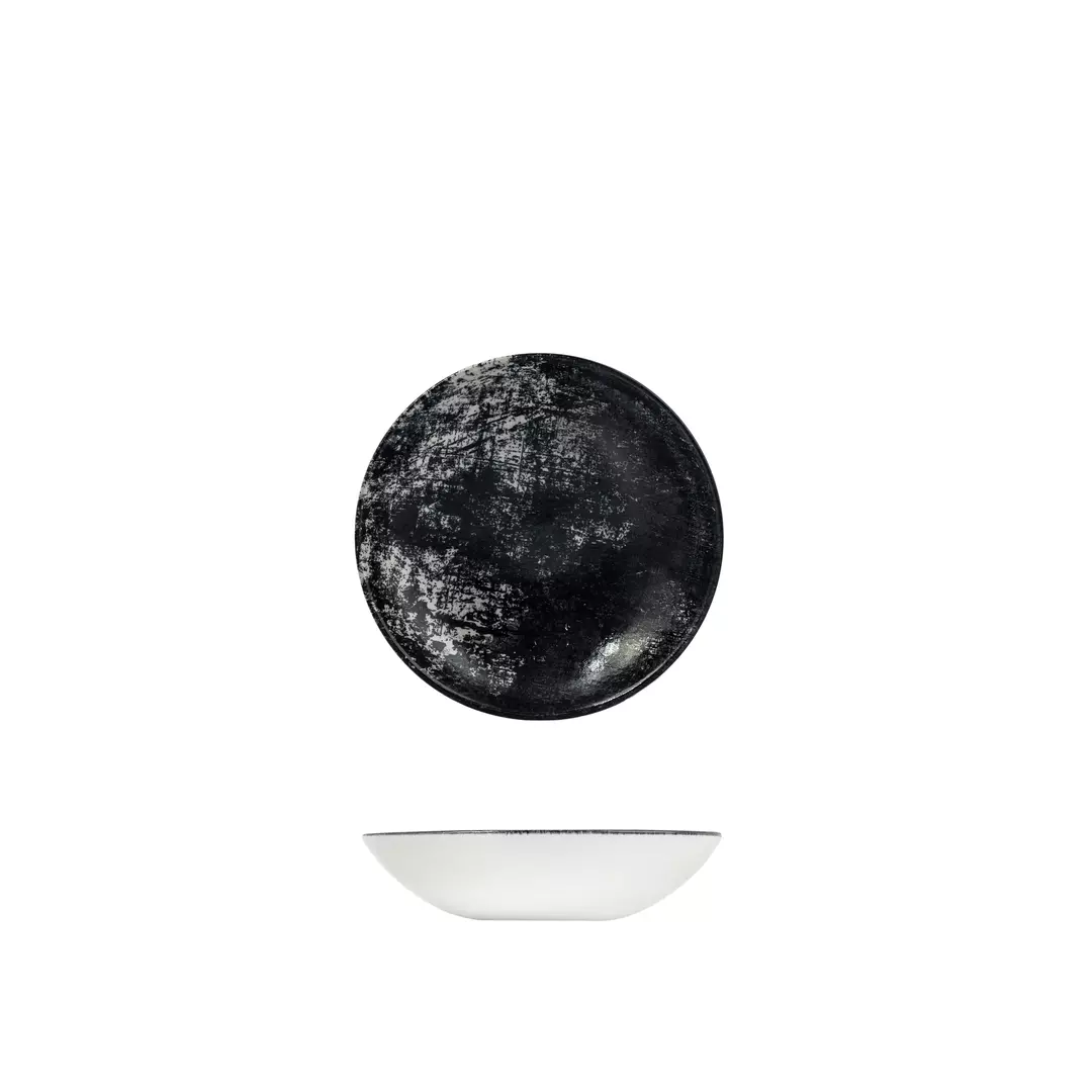 Dudson Round Coupe Bowl 426ml Urban Black
