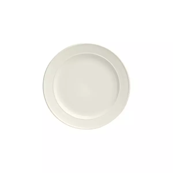 Duraceram Astra Round Plate - Double Ridge 203mm