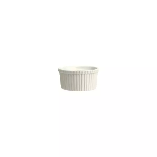 Duraceram Souffle Dish - Ribbed 100ml