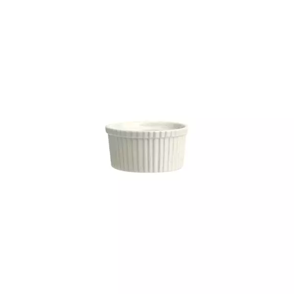 Duraceram Souffle Dish - Ribbed 425ml