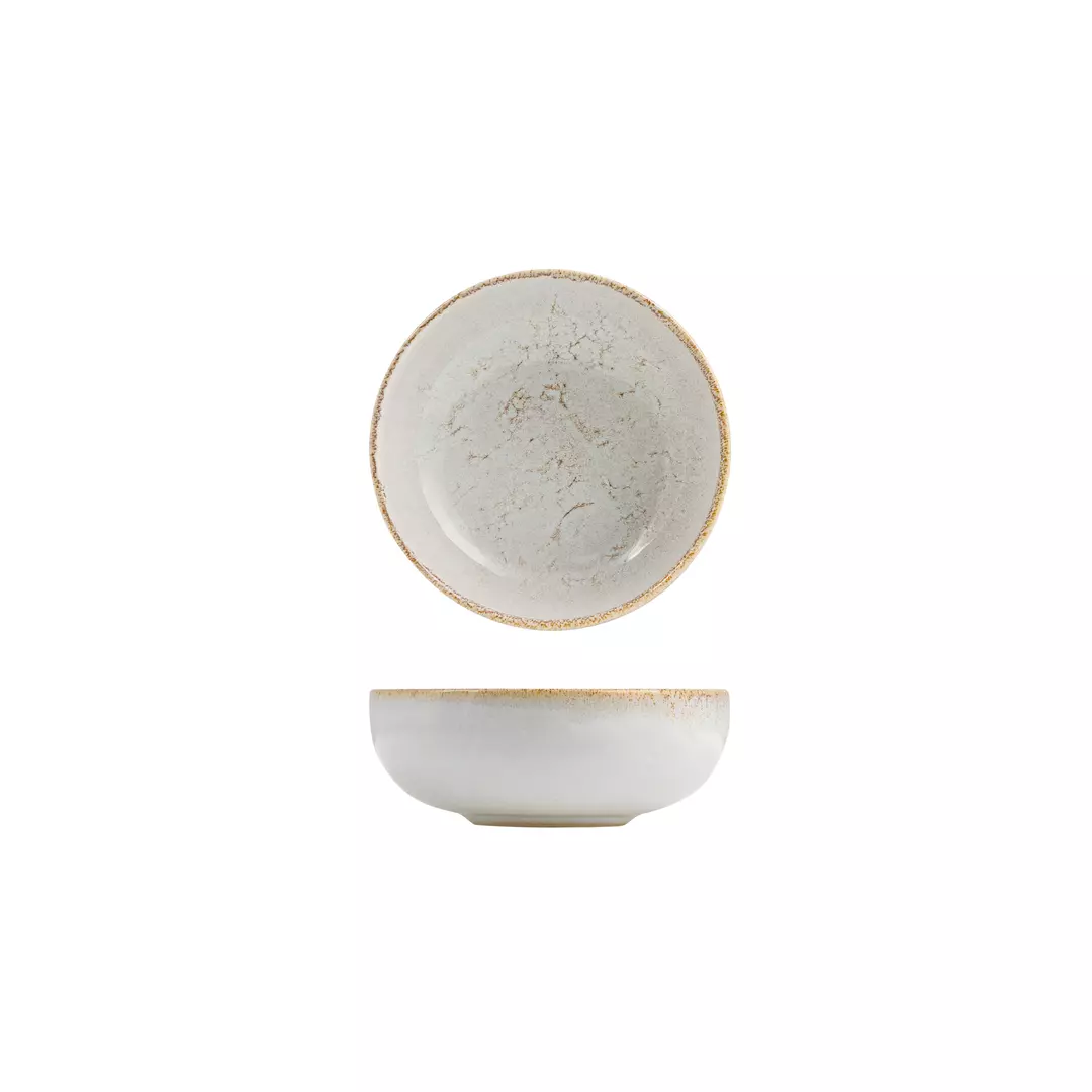 Eclipse Duo Limestone Round Bowl 350ml