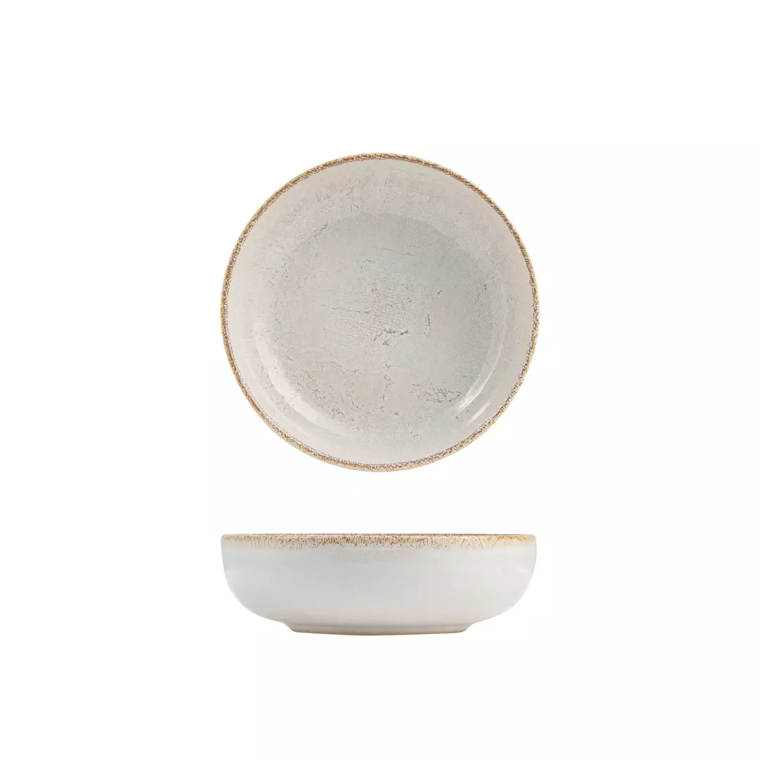 Eclipse Duo Limestone Round Bowl 550ml