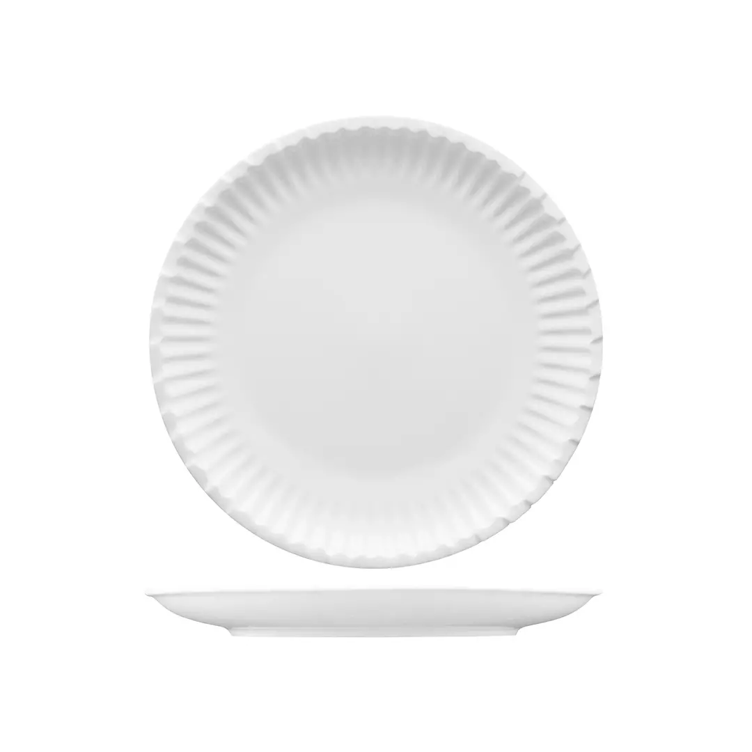Fortessa Round "Paper Look" Plate 254mm