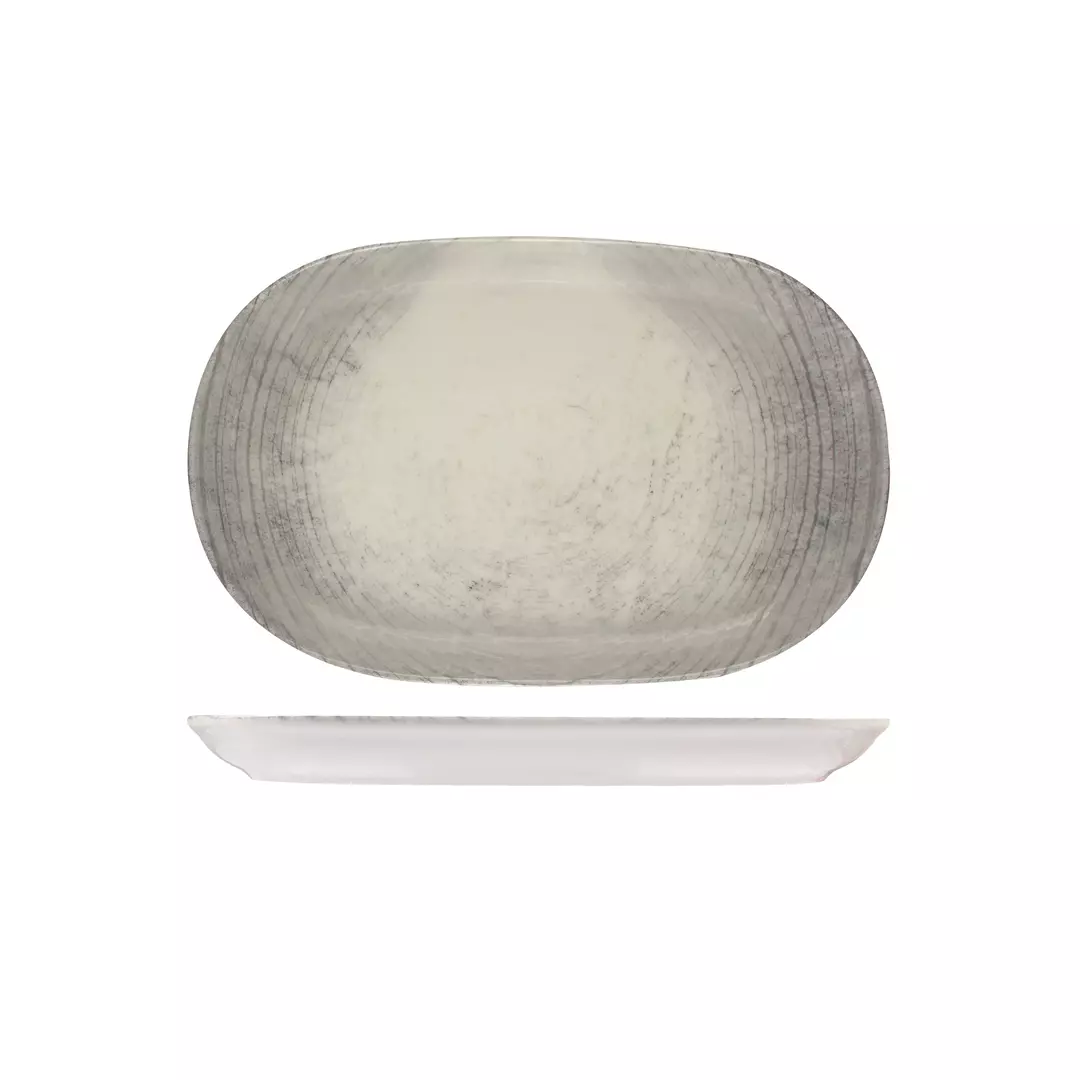 ID Fine Oval Platter Fume 98820265