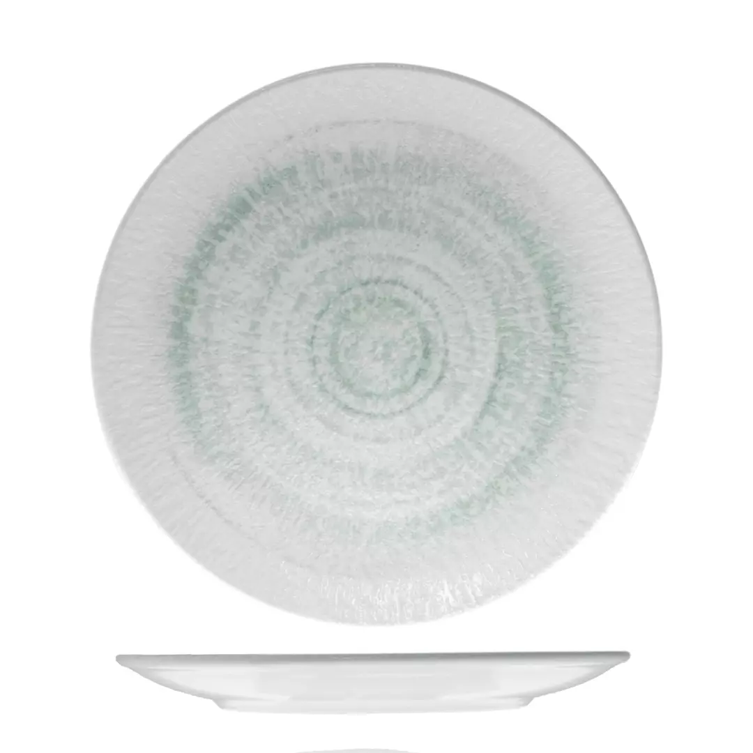 ID Fine Glacier Round Coupe Plate 270mm