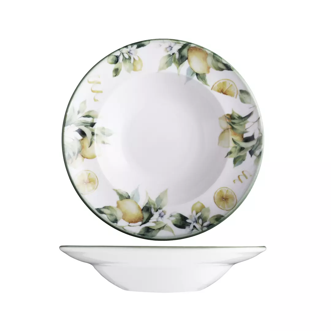 ID Fine Sorrento Wide Rim Pasta Bowl 420ml