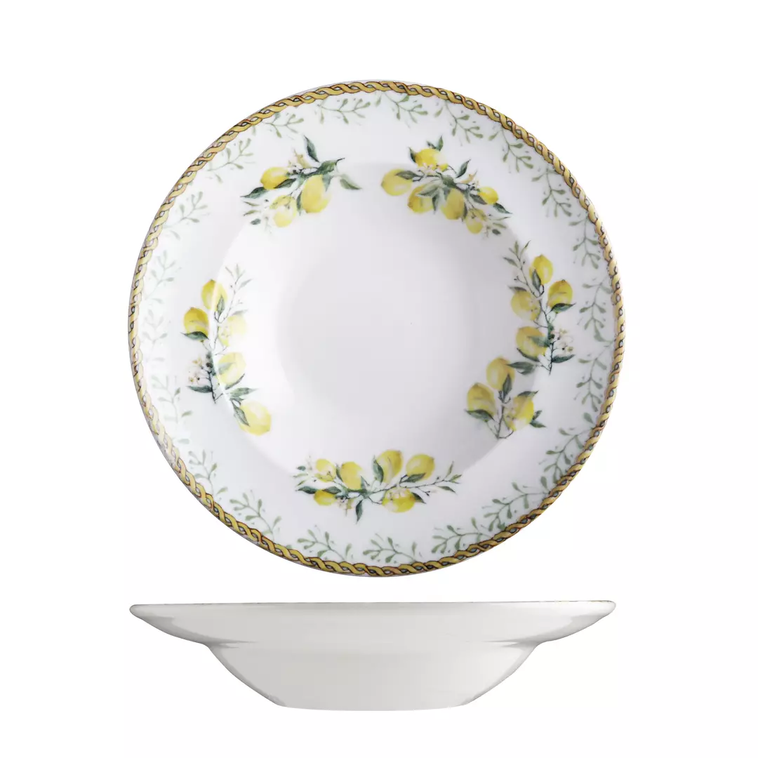 ID Fine Verona Round Wide Rim Pasta Bowl 420ml
