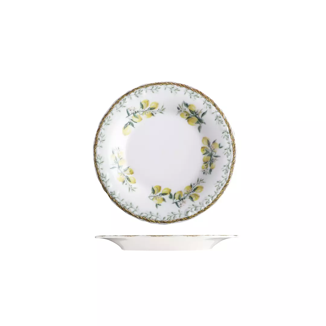 ID Fine Verona Scalloped Wide Rim Deep Plate 170mm