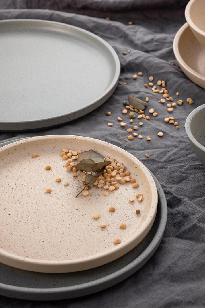 Dune Clay Stackable Plate - Trenton International