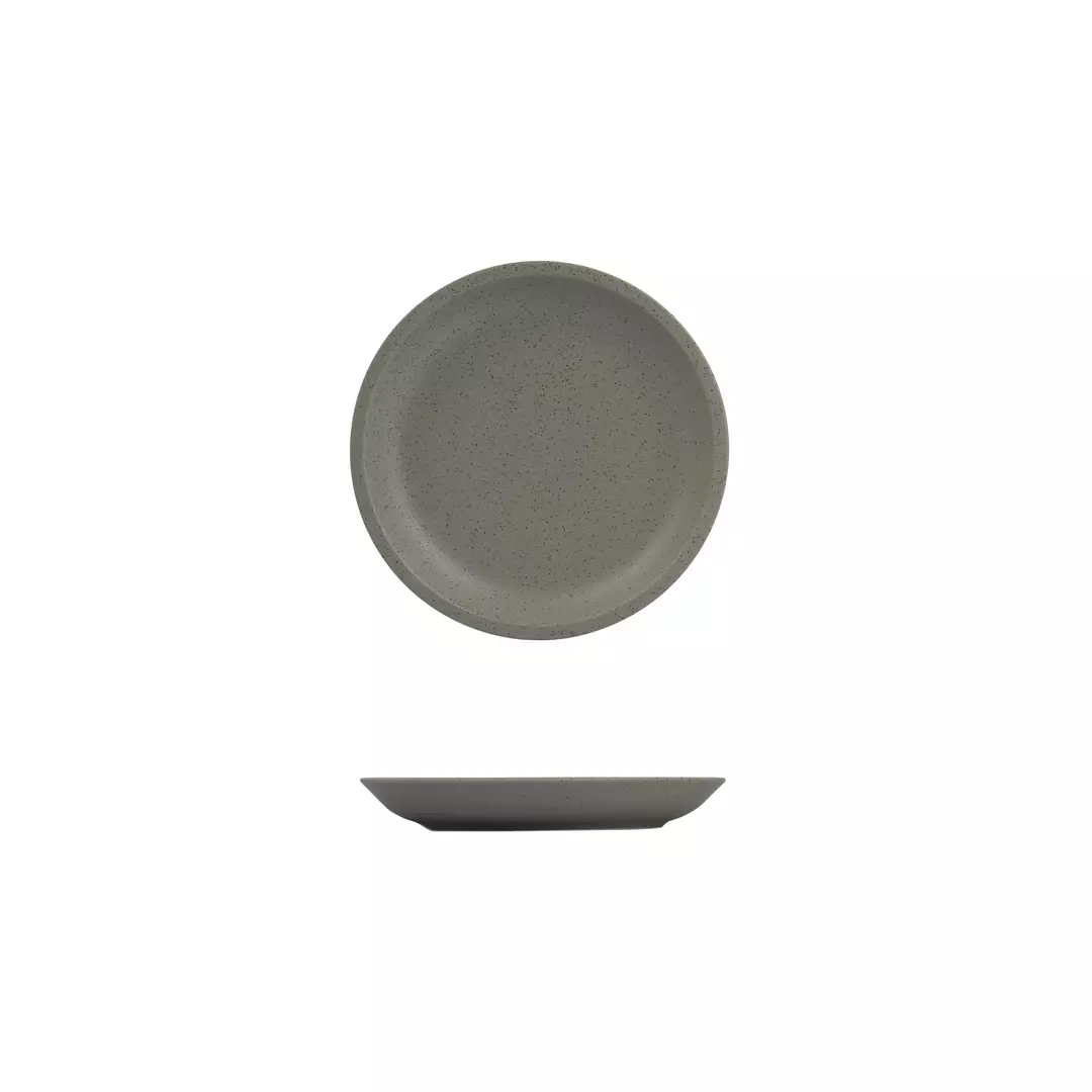 Luzerne Dune Ash Round Plate 173mm