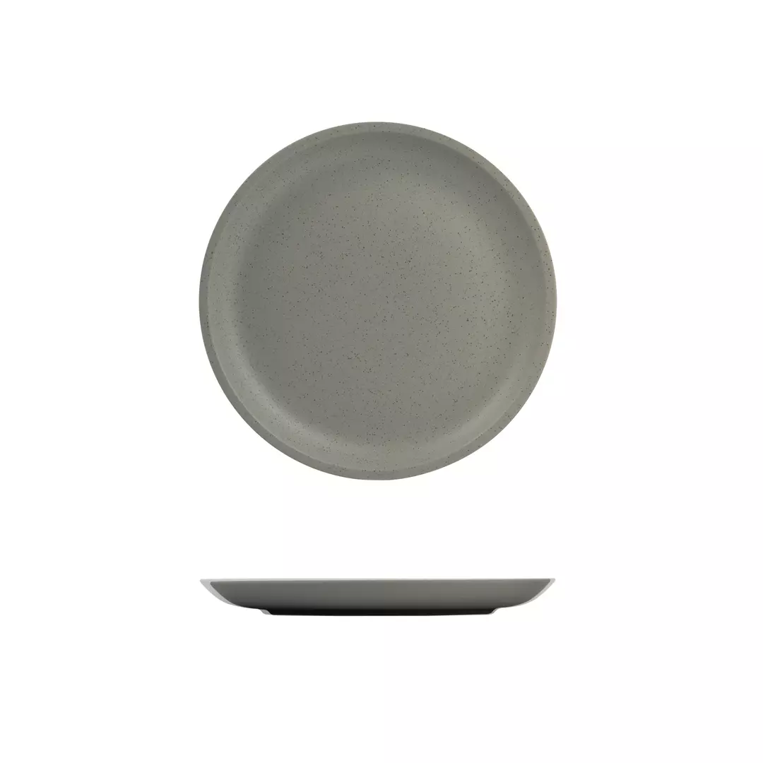 Luzerne Dune Ash Round Plate 231mm