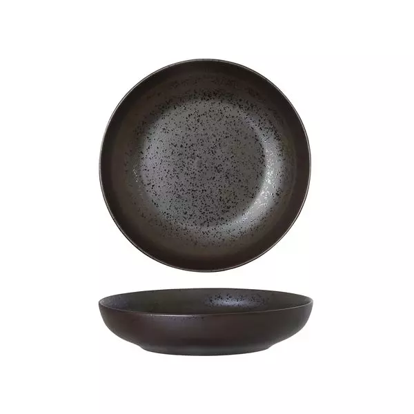 Luzerne Lava Black Round Share Bowl 705ml