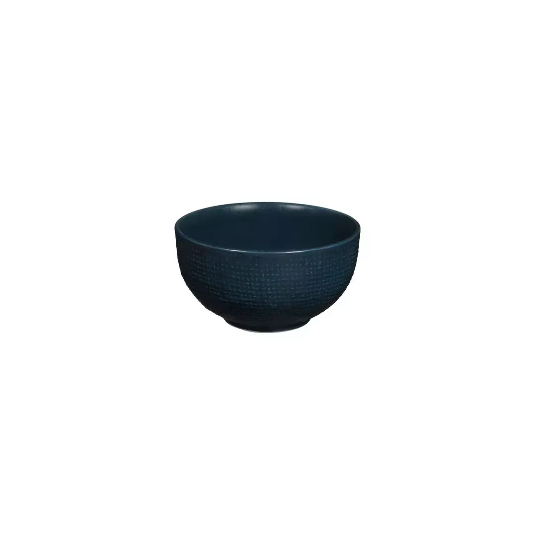 Luzerne Linen Navy Blue Round Bowl 205ml