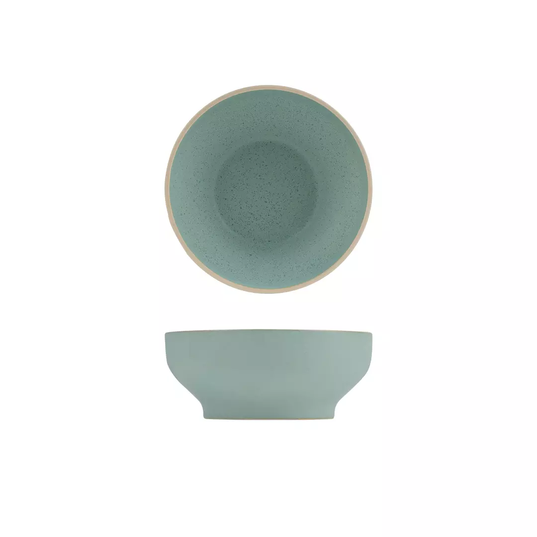 Luzerne Frosted Blue Round Bowl 630ml