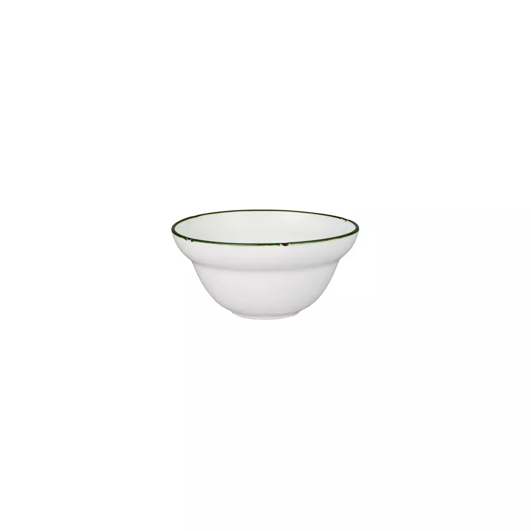 Luzerne TinTin White / Green Round Bowl 470ml
