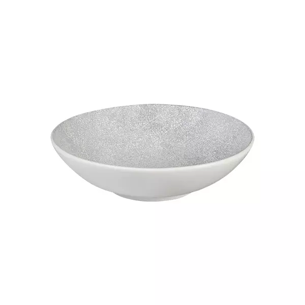 Luzerne Zen Grey Web Round Bowl 290mm