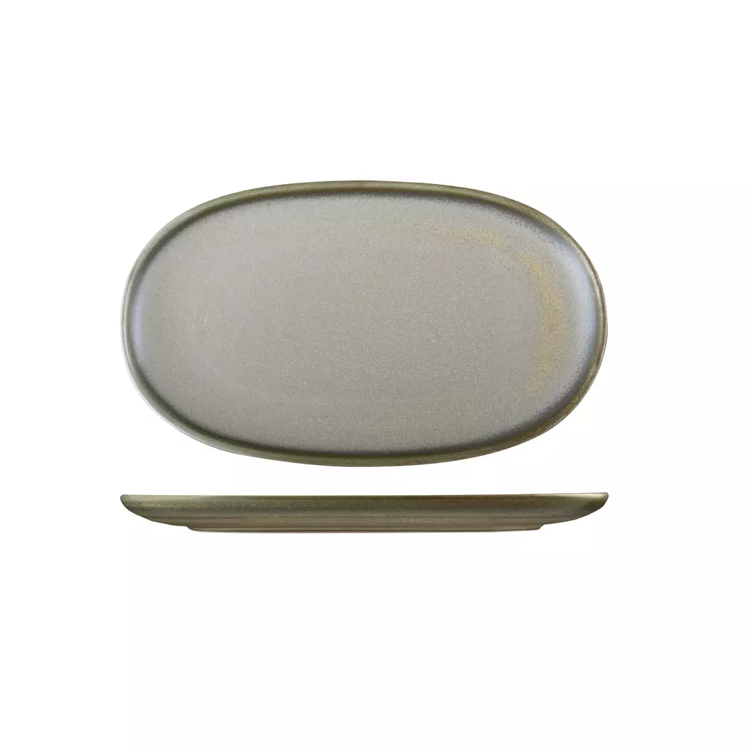 Moda Porcelain Chic Oval Coupe Plate 926041