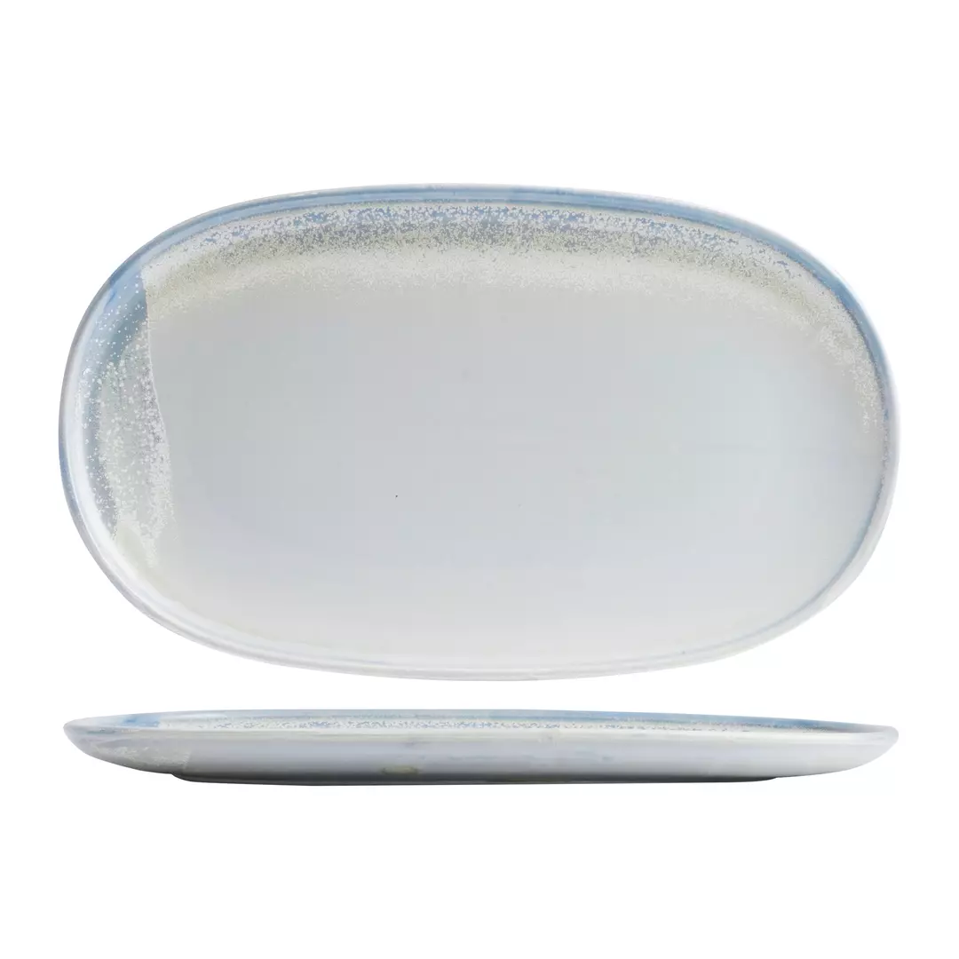 Moda Porcelain Cloud Oval Coupe Plate 926246