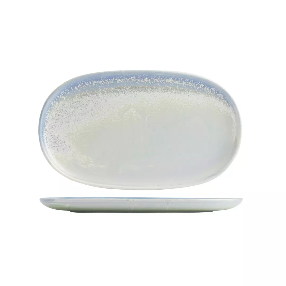 Moda Porcelain Cloud Oval Coupe Plate 926242