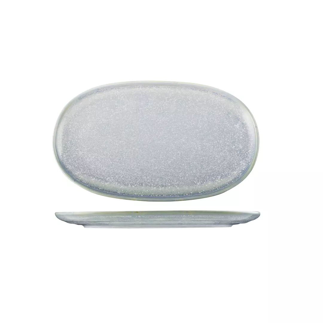 Moda Porcelain Cloud Oval Coupe Plate 926241