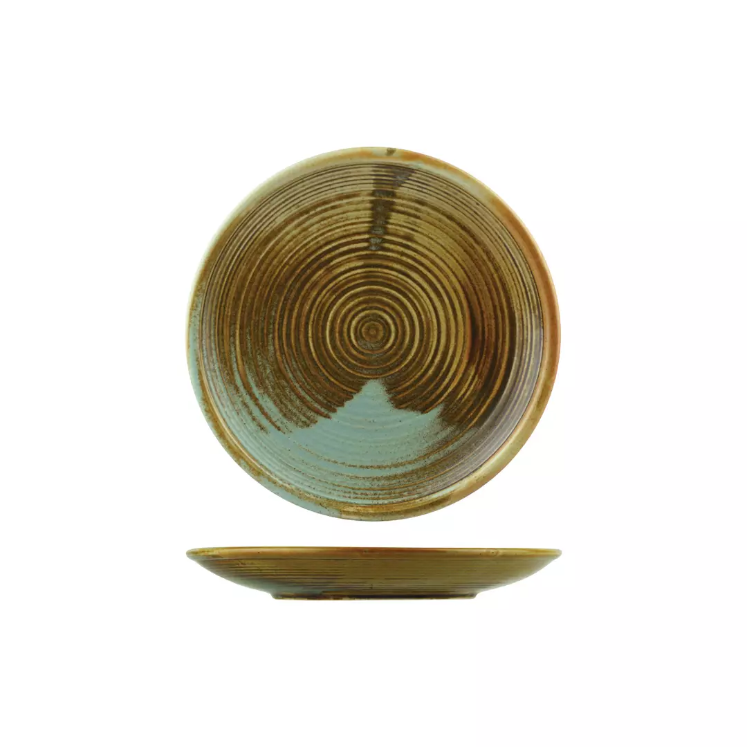 Moda Porcelain Nourish Round Coupe Plate 205mm