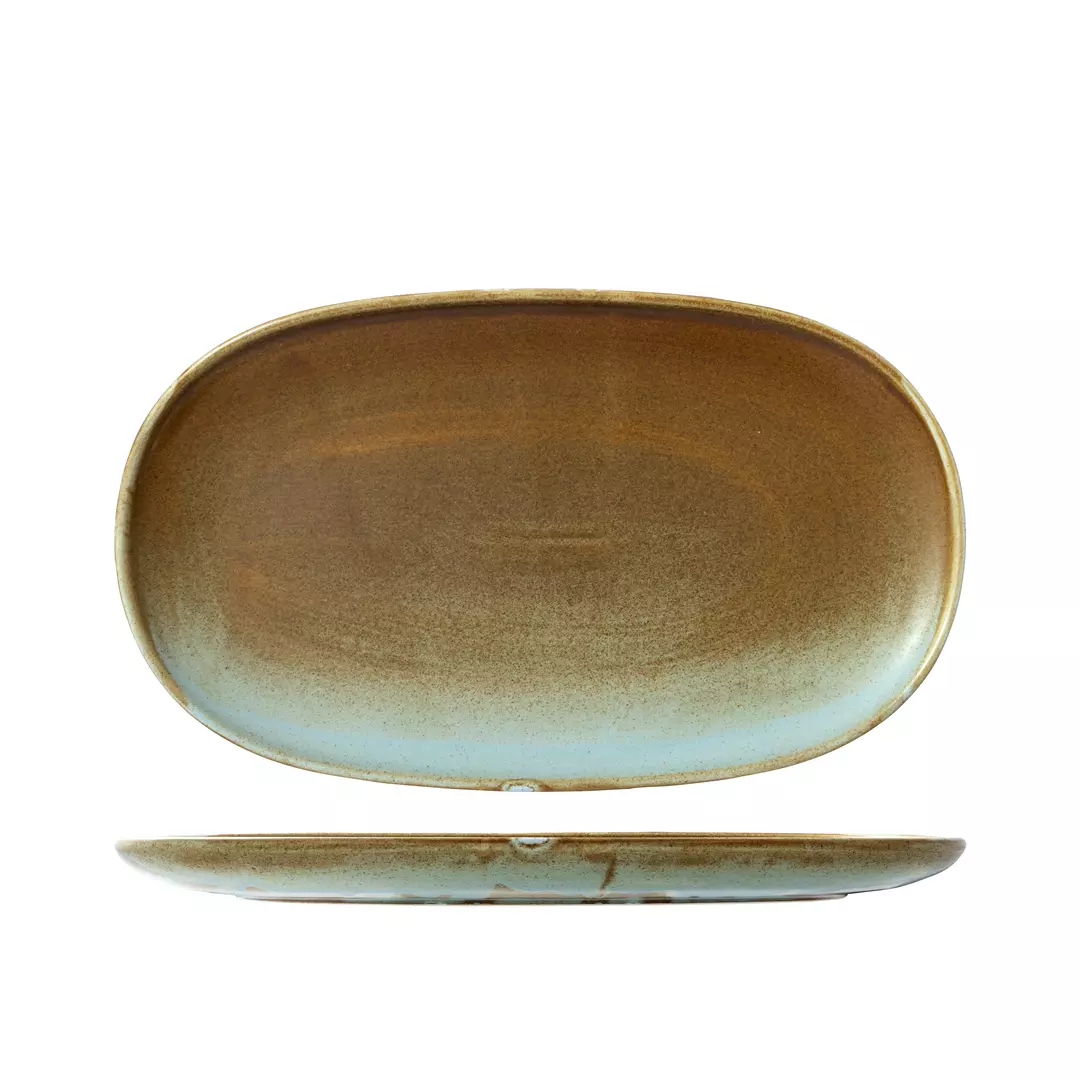 Moda Porcelain Nourish Oval Coupe Plate 929346