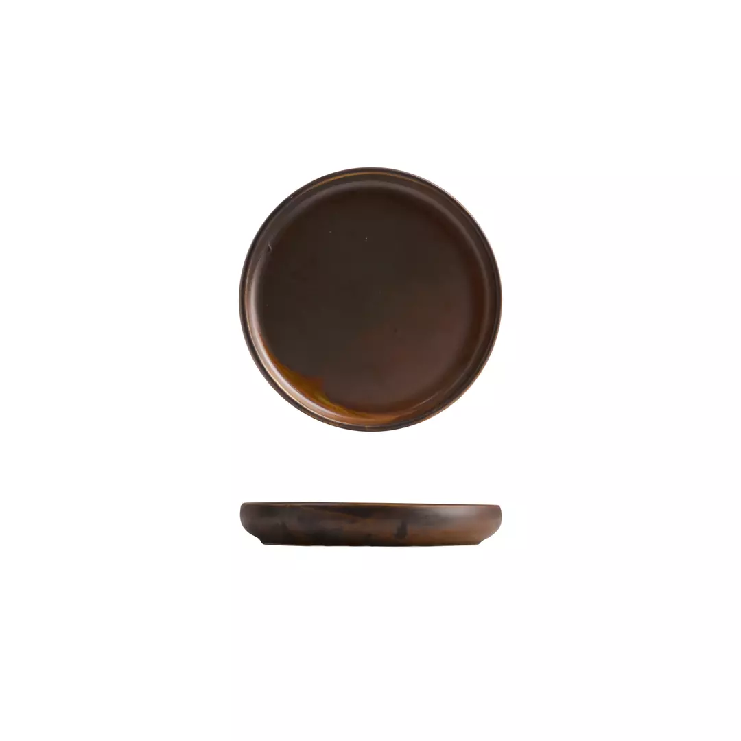 Moda Porcelain Rust Stacka Plate 182mm
