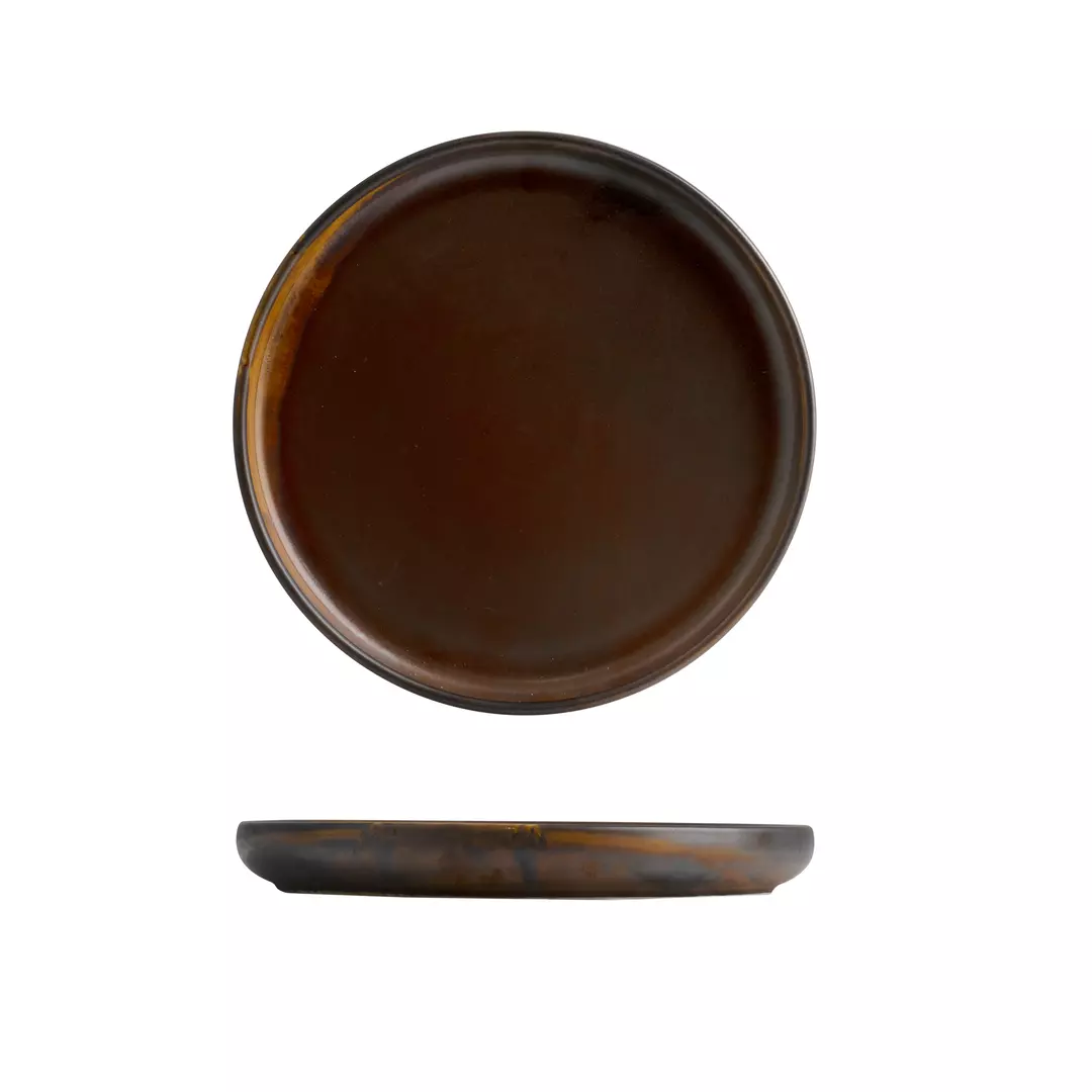 Moda Porcelain Rust Stacka Plate 260mm
