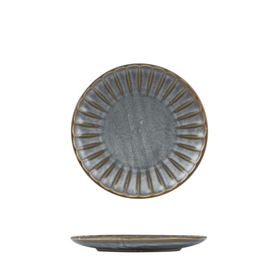 Moda Porcelain Chic Scalloped Round Plate 260mm