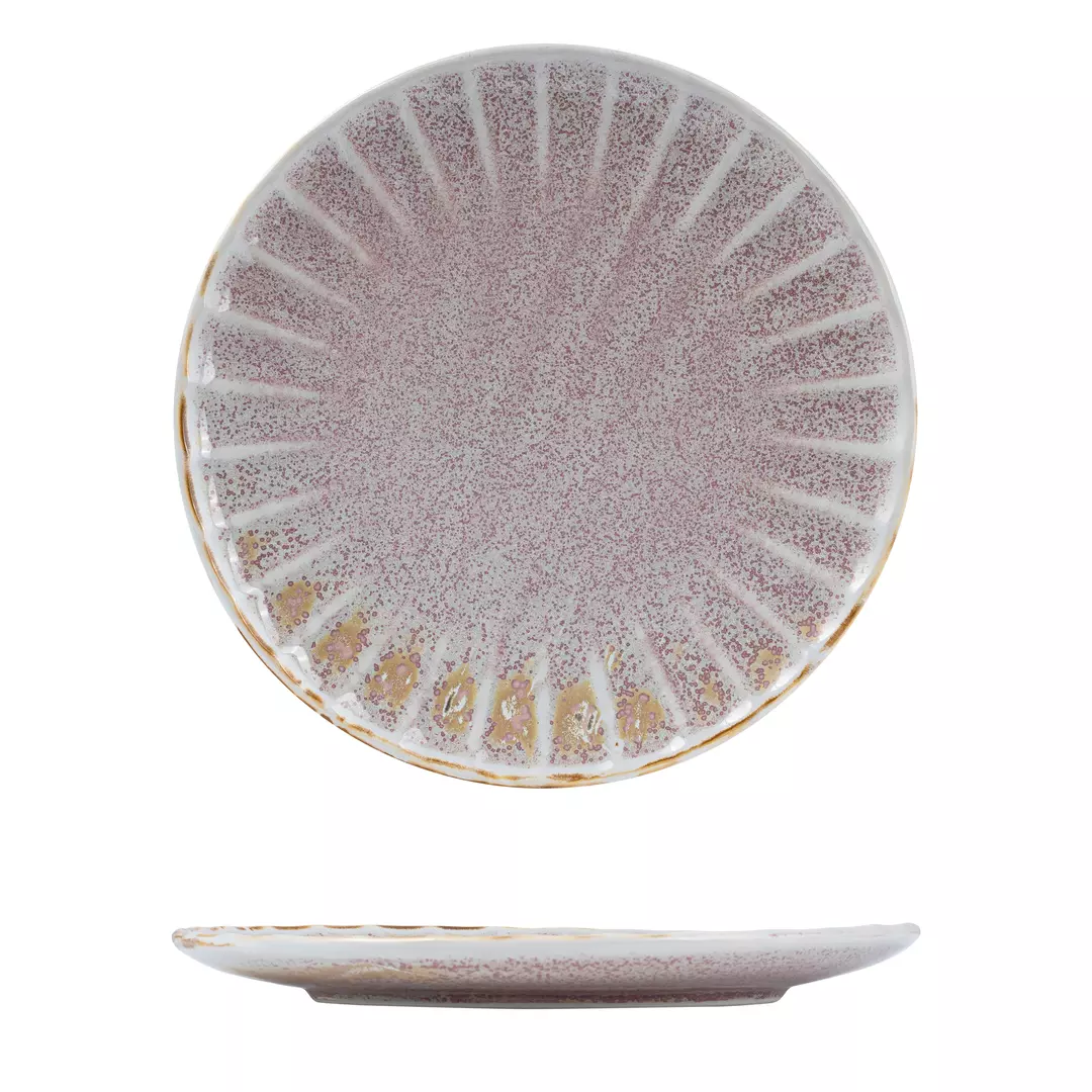 Moda Porcelain Icon Scalloped Round Plate 260mm