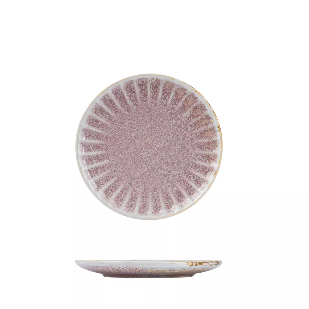 Moda Porcelain Icon Scalloped Round Plate 205mm
