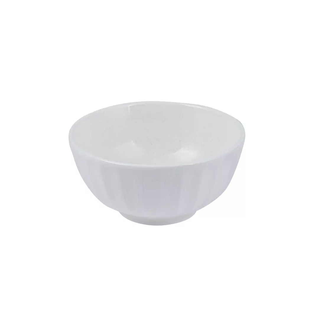 Moda Porcelain Snow Scalloped Round Bowl 490ml