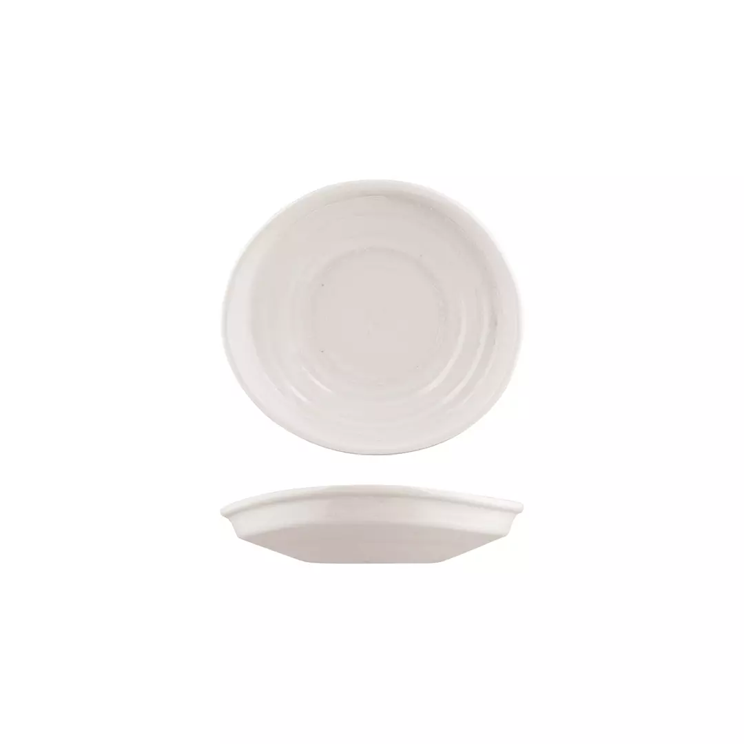 Moda Porcelain Snow Organic Bowl 190x205x50mm