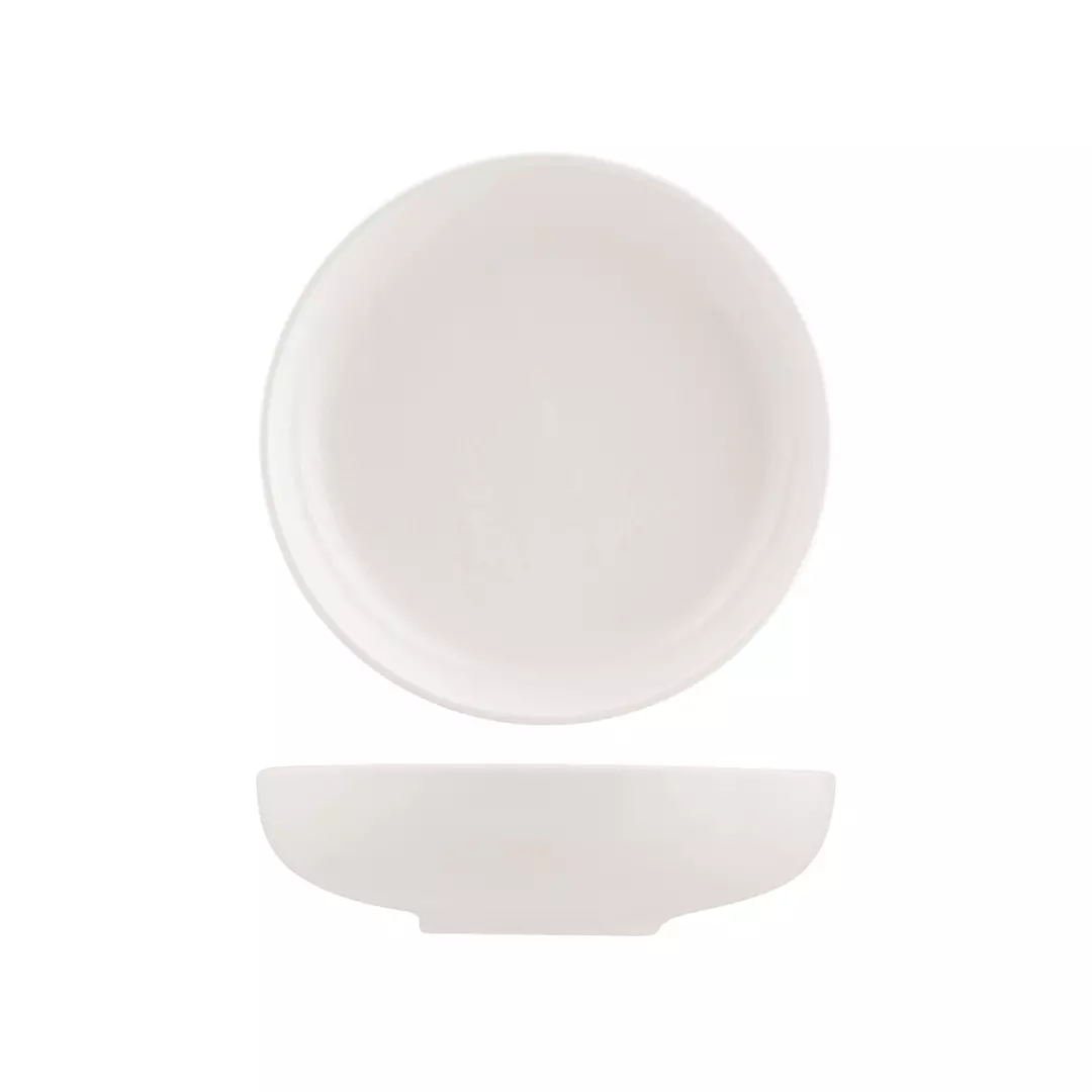 Moda Porcelain Snow Round Share Bowl 225mm