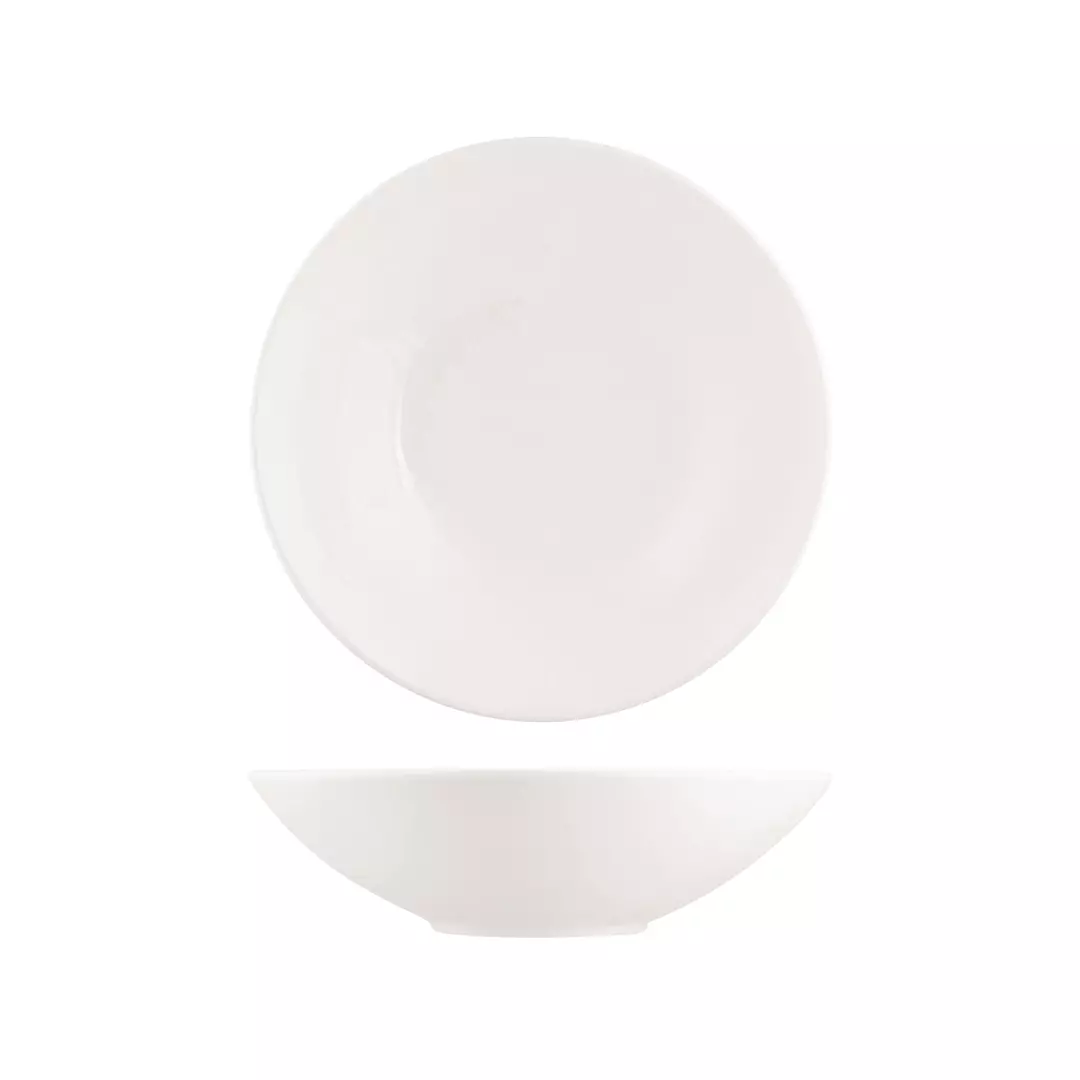 Moda Porcelain Snow Deep Round Bowl 305mm