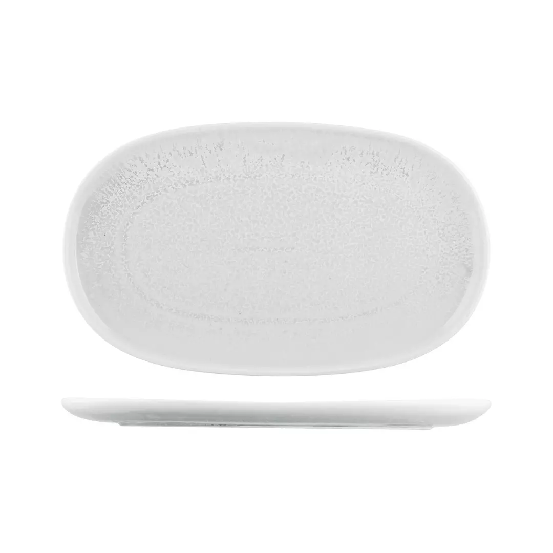 Moda Porcelain Willow Oval Coupe Plate 926746
