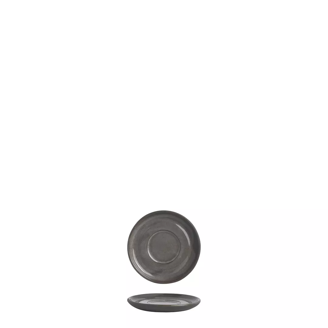 POTTR Gembrook Grey Espresso Saucer 122mm