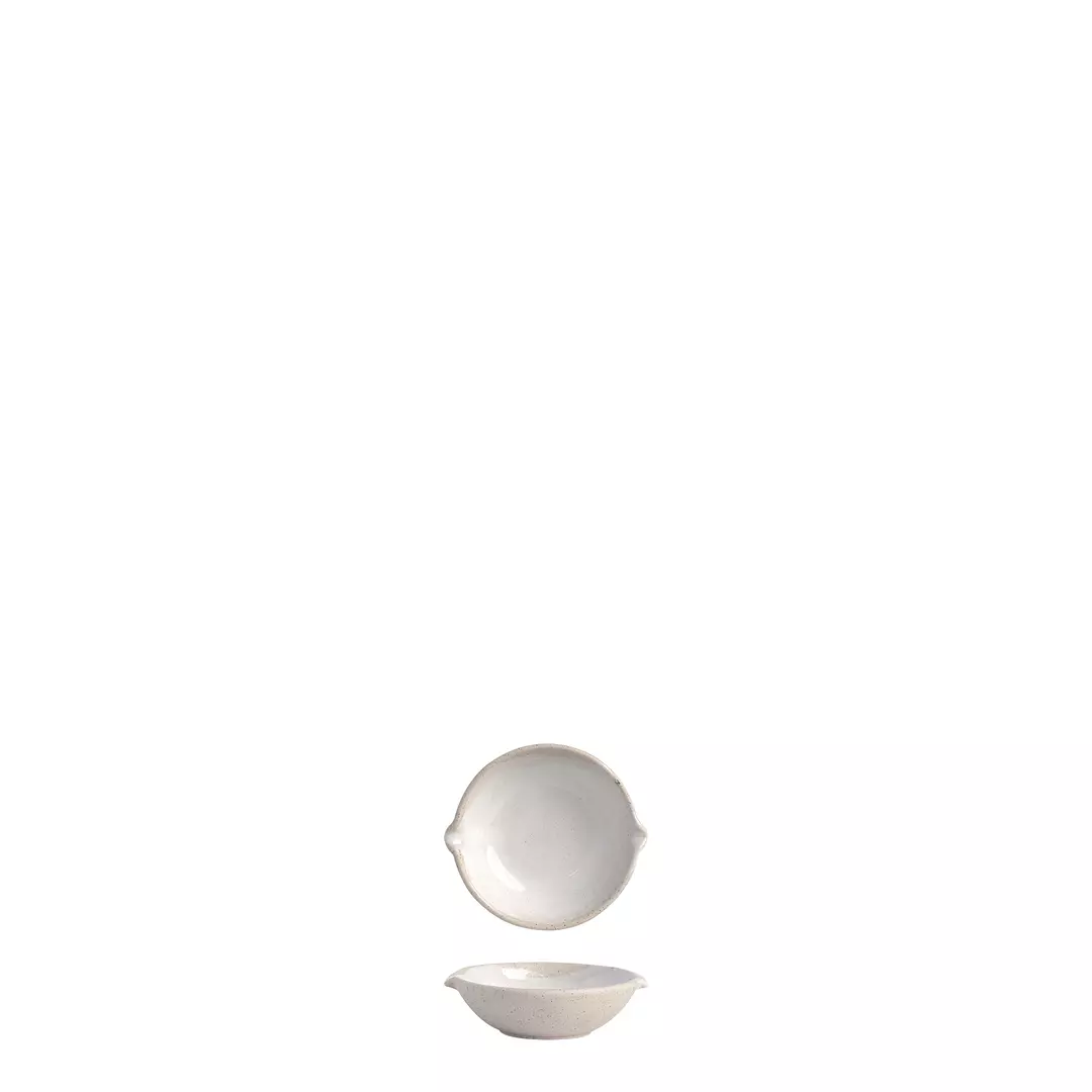 POTTR Gembrook White Dish with Double Spout 100ml