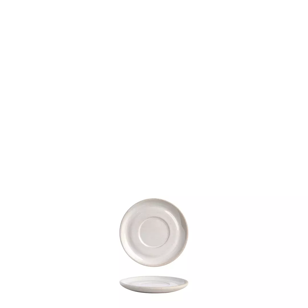 POTTR Gembrook White Espresso Saucer 122mm