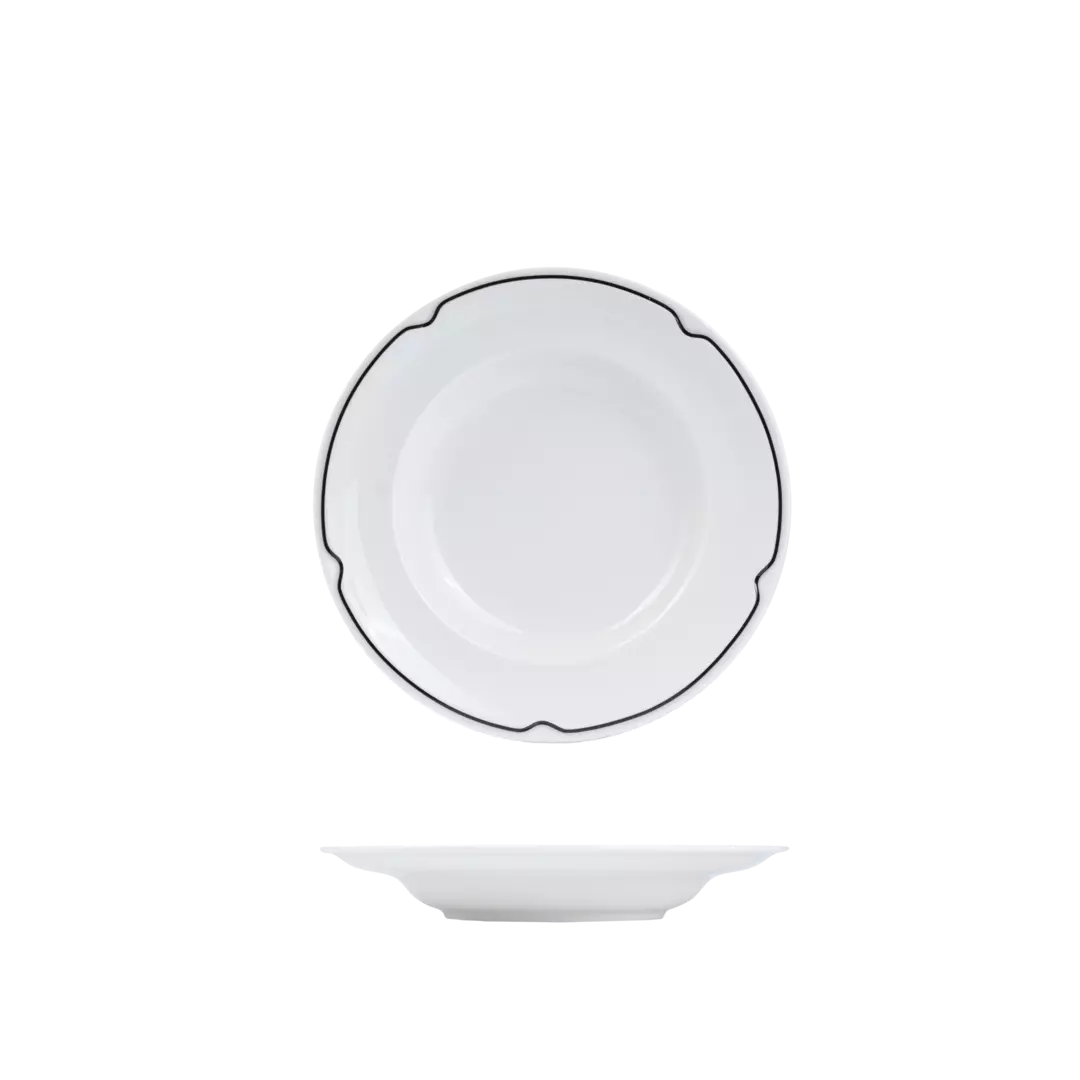 RAK Porcelain Round Bowl - Wide Rim 240mm