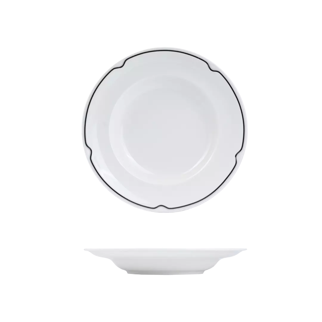 RAK Porcelain Round Bowl - Wide Rim 260mm