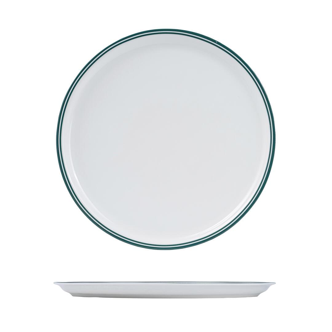 RAK Porcelain Nano Cru Green Pizza Plate 330mm