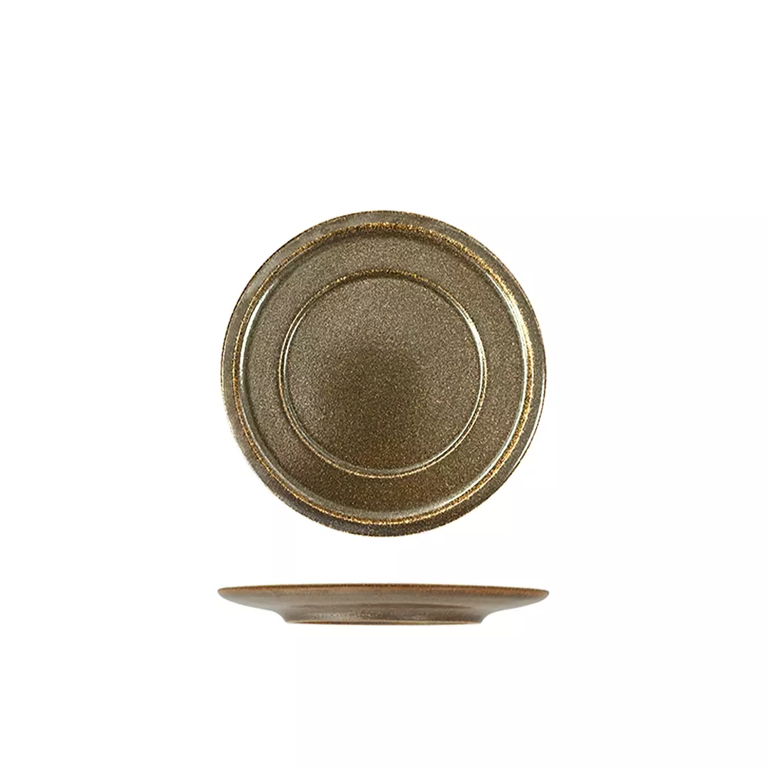 RAK Porcelain Ease Rust Flat Plate 200mm