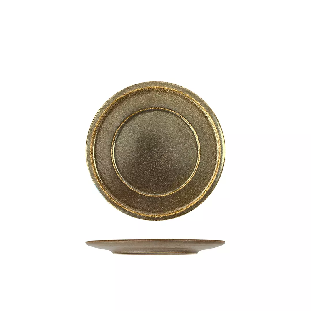 RAK Porcelain Ease Rust Flat Plate 240mm