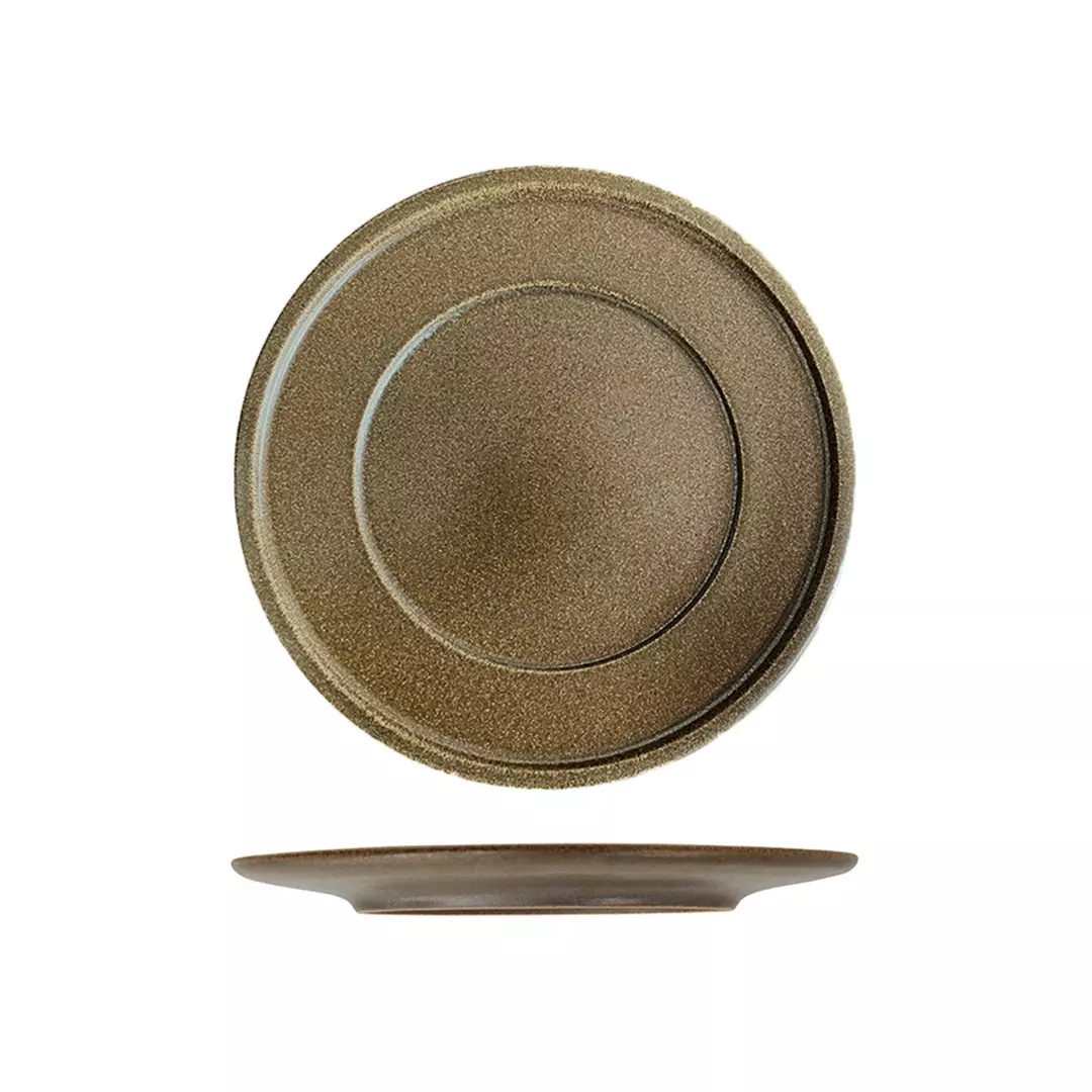 RAK Porcelain Ease Rust Flat Plate 280mm