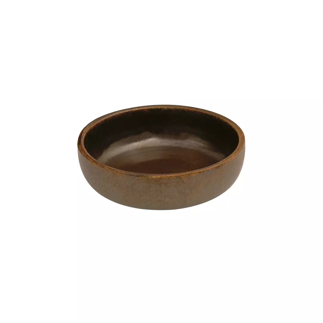 RAK Porcelain Ease Rust Deep Round Plate 160mm